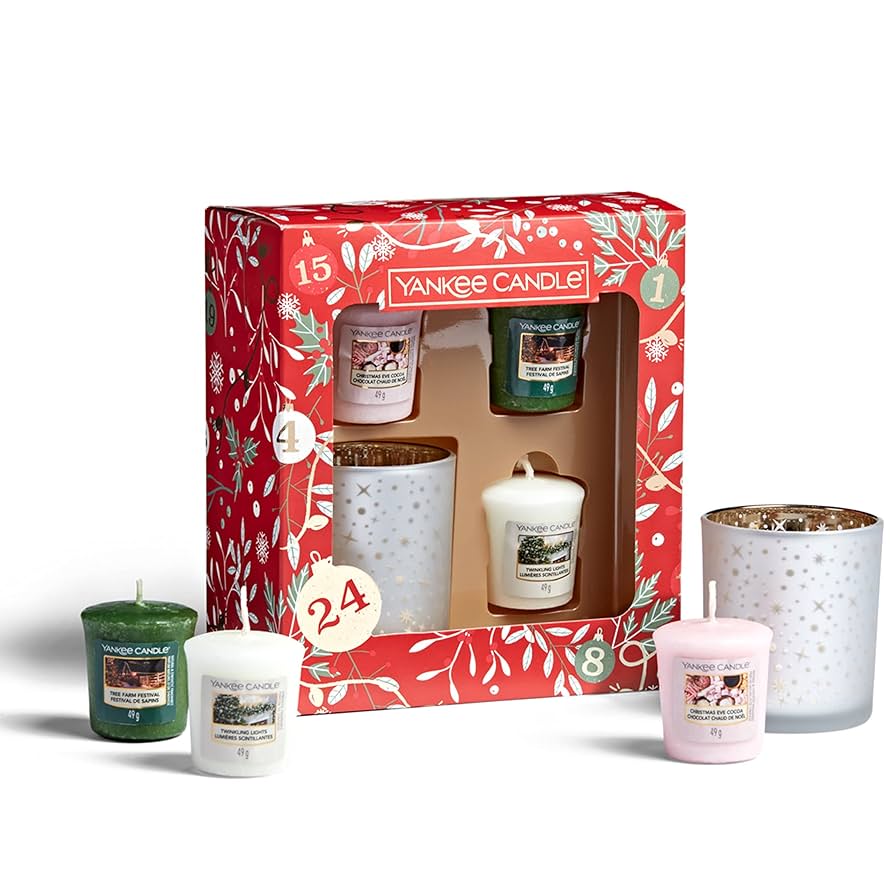 ヤンキー キャンドルホルダー クリスマス3点セット ヤンキー キャンドルホルダー クリスマス3点セット